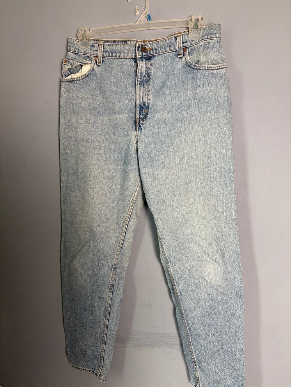 Levi’s 551 Relaxed Fit Tapered Leg Light Wash Jeans Size 16 Medium